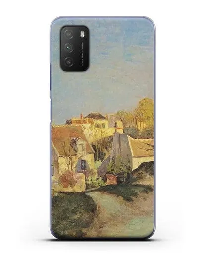 Чехол Часть Джалле, Понтуаз (Писсарро Камиль) силиконовый для Xiaomi Poco M3