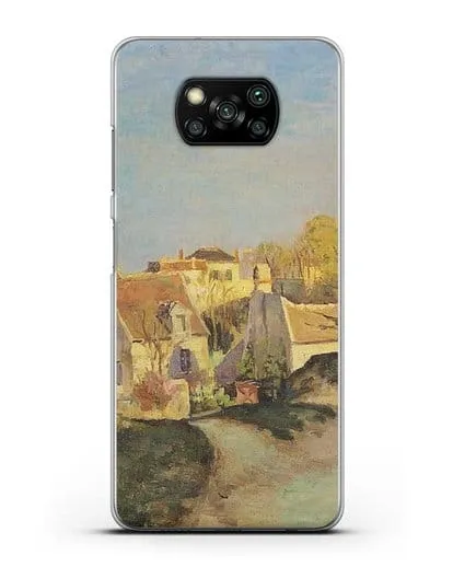 Чехол Часть Джалле, Понтуаз (Писсарро Камиль) силиконовый для Xiaomi Poco X3