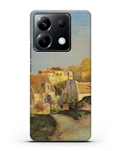 Чехол Часть Джалле, Понтуаз (Писсарро Камиль) силиконовый для Xiaomi Poco X6