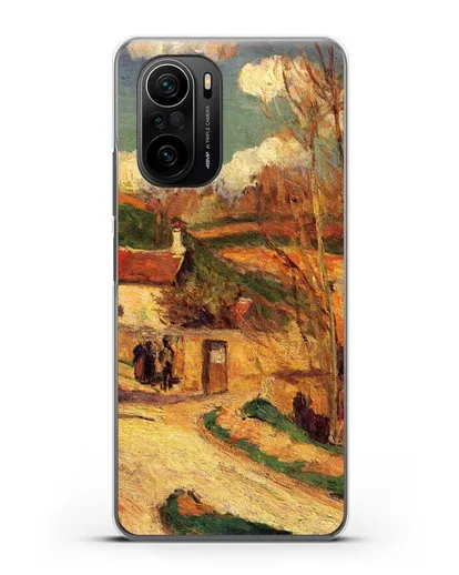 Чехол Перекресток у Эрмитажа, Понтуаз (Писсарро Камиль) силиконовый для Xiaomi Poco F3
