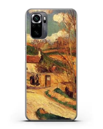 Чехол Перекресток у Эрмитажа, Понтуаз (Писсарро Камиль) силиконовый для Xiaomi Poco M5s