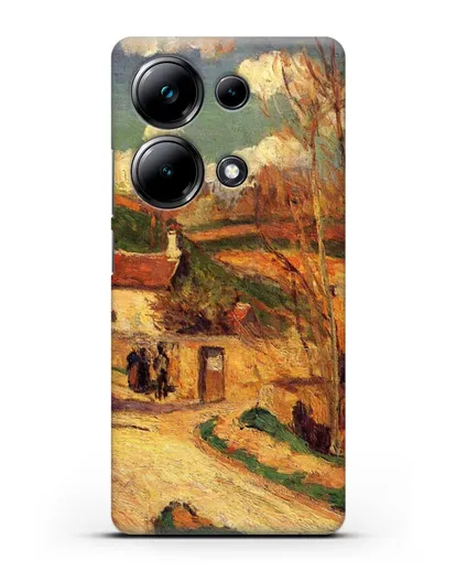 Чехол Перекресток у Эрмитажа, Понтуаз (Писсарро Камиль) силиконовый для Xiaomi Poco M6 Pro