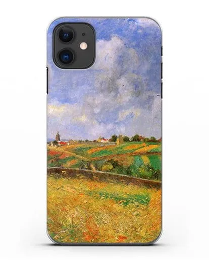 Чехол Поля (Писсарро Камиль) силиконовый для iPhone 11