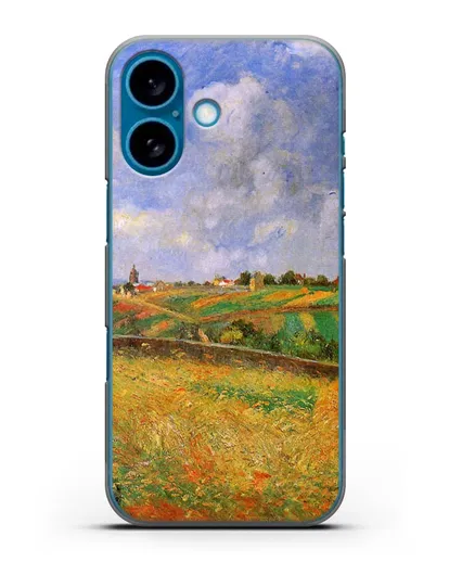 Чехол Поля (Писсарро Камиль) силиконовый для iPhone 16