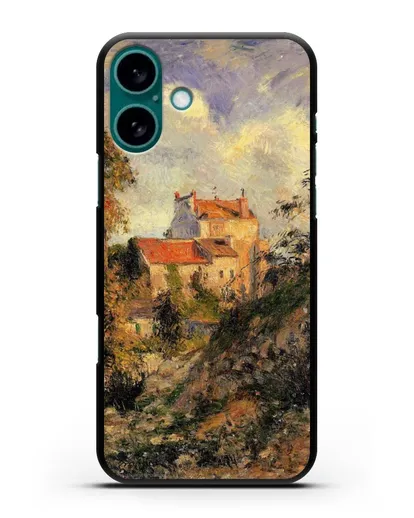 Чехол Матюрины, Понтуаз (Писсарро Камиль) силиконовый для iPhone 16 Plus