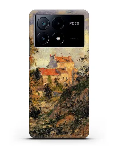 Чехол Матюрины, Понтуаз (Писсарро Камиль) силиконовый для Xiaomi Poco X6 Pro