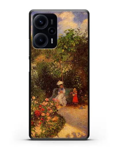 Чехол Сад в Понтуазе (Писсарро Камиль) силиконовый для Xiaomi Poco F5