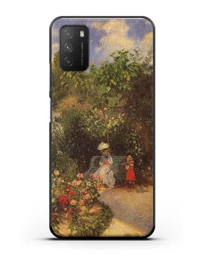 Чехол Сад в Понтуазе (Писсарро Камиль) силиконовый для Xiaomi Poco M3