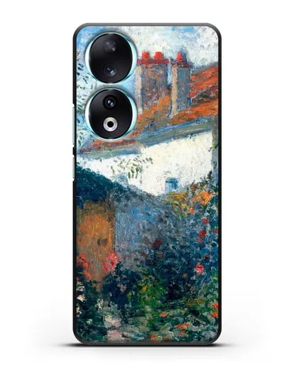 Чехол Этюд в Понтуазе (Писсарро Камиль) силиконовый для Honor 90