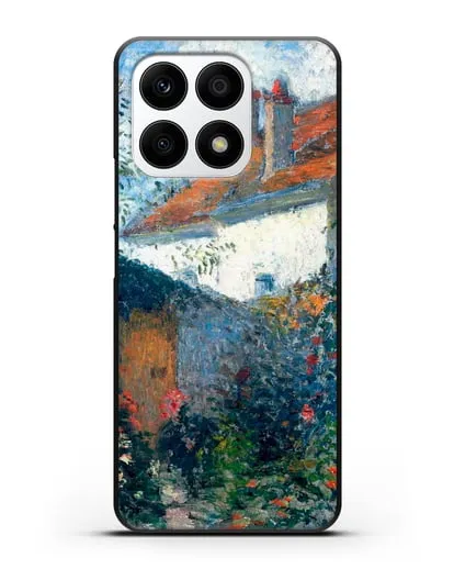 Чехол Этюд в Понтуазе (Писсарро Камиль) силиконовый для Honor X8a