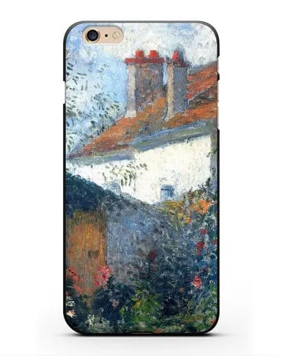 Чехол Этюд в Понтуазе (Писсарро Камиль) силиконовый для iPhone 6 Plus