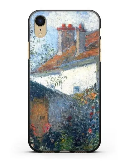 Чехол Этюд в Понтуазе (Писсарро Камиль) силиконовый для iPhone XR