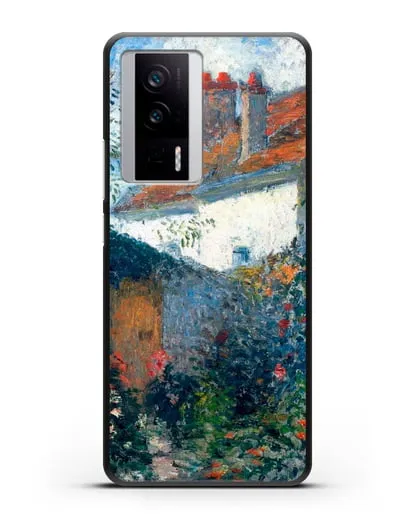 Чехол Этюд в Понтуазе (Писсарро Камиль) силиконовый для Xiaomi Poco F5 Pro