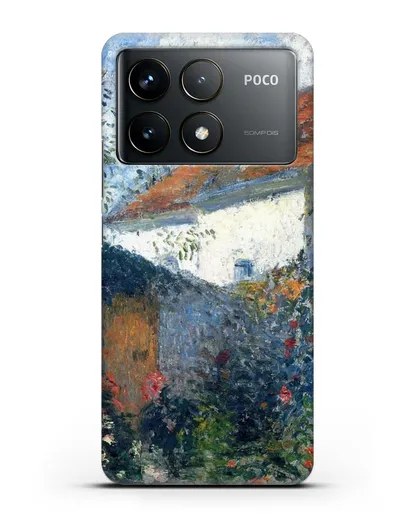 Чехол Этюд в Понтуазе (Писсарро Камиль) силиконовый для Xiaomi Poco F6 Pro