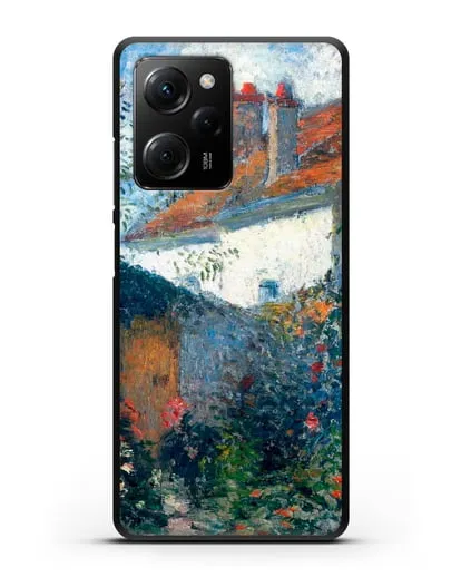 Чехол Этюд в Понтуазе (Писсарро Камиль) силиконовый для Xiaomi Poco X5 Pro