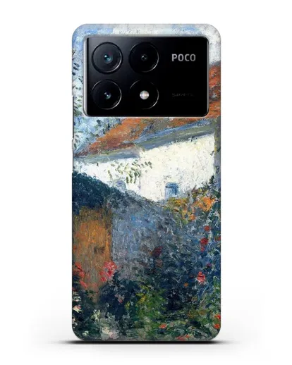Чехол Этюд в Понтуазе (Писсарро Камиль) силиконовый для Xiaomi Poco X6 Pro