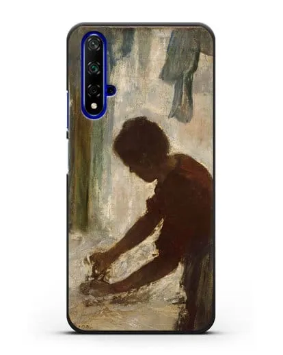 Чехол Женщина гладит (Дега Эдгар) силиконовый для Honor 20