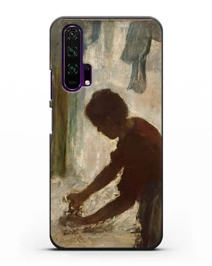 Чехол Женщина гладит (Дега Эдгар) силиконовый для Honor 20 Pro