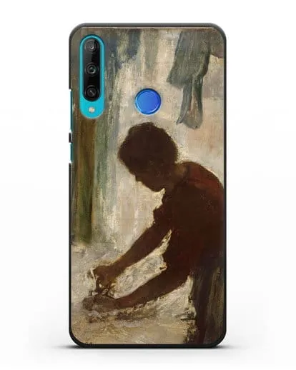 Чехол Женщина гладит (Дега Эдгар) силиконовый для Honor 9C