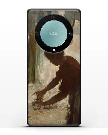 Чехол Женщина гладит (Дега Эдгар) силиконовый для Honor X9a