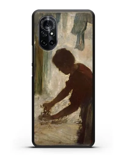 Чехол Женщина гладит (Дега Эдгар) силиконовый для Huawei Nova 8