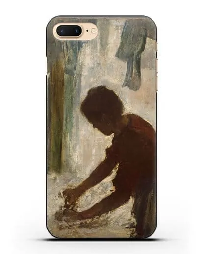Чехол Женщина гладит (Дега Эдгар) силиконовый для iPhone 7 Plus