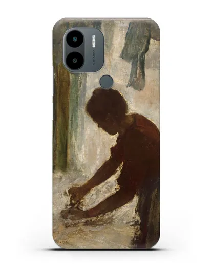 Чехол Женщина гладит (Дега Эдгар) силиконовый для Xiaomi Poco C51