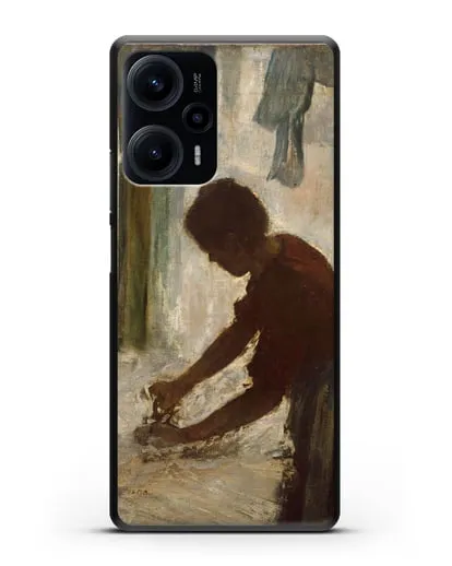 Чехол Женщина гладит (Дега Эдгар) силиконовый для Xiaomi Poco F5