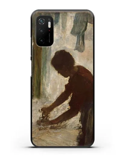 Чехол Женщина гладит (Дега Эдгар) силиконовый для Xiaomi Poco M3 Pro