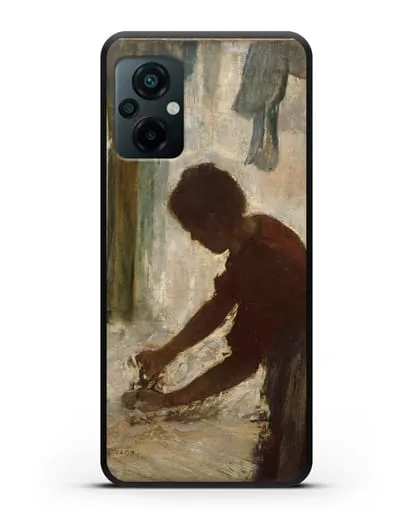 Чехол Женщина гладит (Дега Эдгар) силиконовый для Xiaomi Poco M5