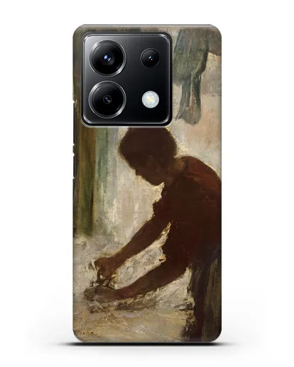 Чехол Женщина гладит (Дега Эдгар) силиконовый для Xiaomi Poco X6