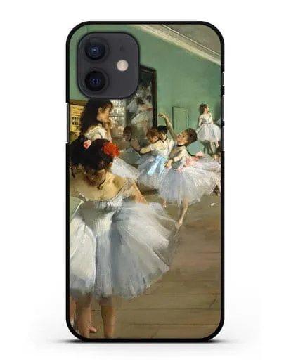 Чехол Танцевальный класс (Дега Эдгар) силиконовый для iPhone 12