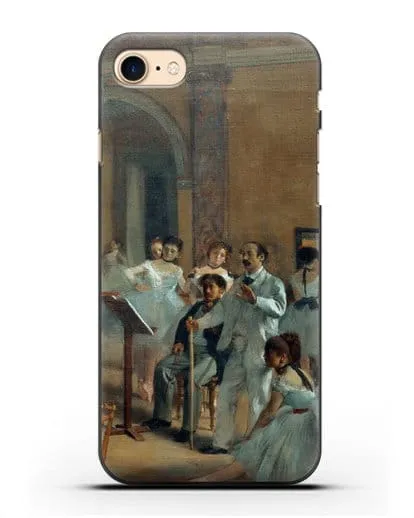 Чехол Танцевальное фойе в опере (Дега Эдгар) силиконовый для iPhone 8