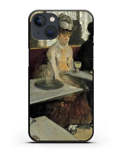 Чехол Абсент (Дега Эдгар) силиконовый для iPhone 13