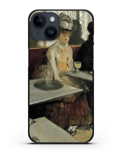 Чехол Абсент (Дега Эдгар) силиконовый для iPhone 14