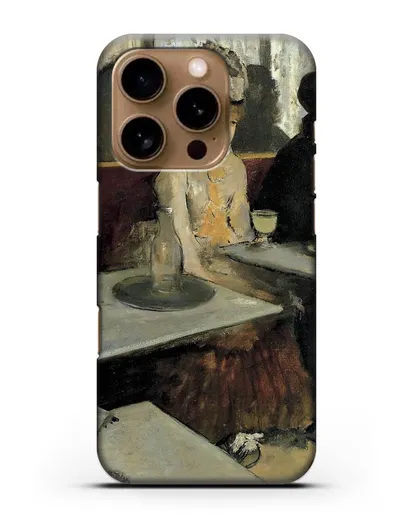 Чехол Абсент (Дега Эдгар) силиконовый для iPhone 16 Pro
