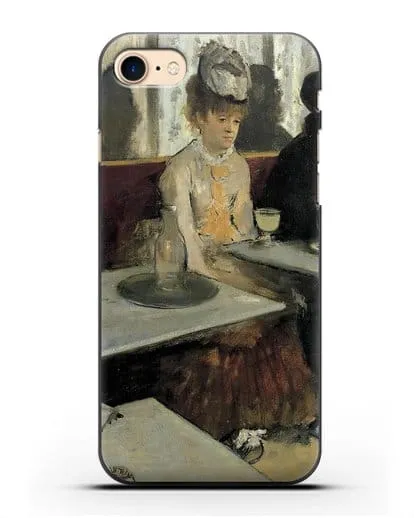 Чехол Абсент (Дега Эдгар) силиконовый для iPhone 8