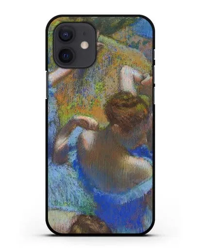 Чехол Голубые танцовщицы (Дега Эдгар) силиконовый для iPhone 12