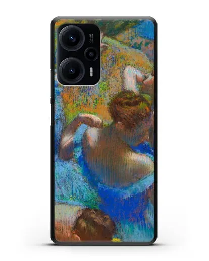 Чехол Голубые танцовщицы (Дега Эдгар) силиконовый для Xiaomi Poco F5
