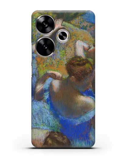 Чехол Голубые танцовщицы (Дега Эдгар) силиконовый для Xiaomi Poco F6