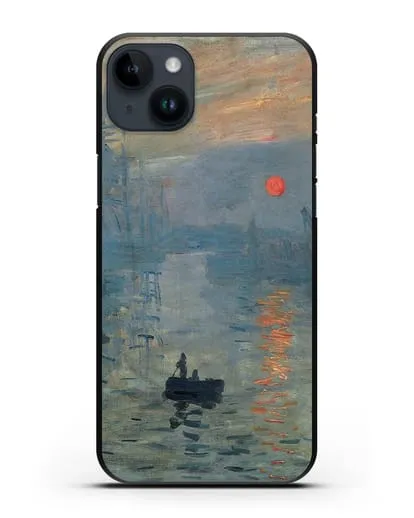Чехол Впечатление. Восходящее солнце (Моне Клод) силиконовый для iPhone 14 Plus