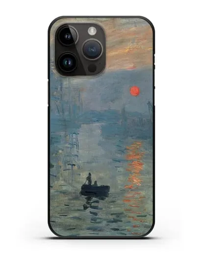 Чехол Впечатление. Восходящее солнце (Моне Клод) силиконовый для iPhone 14 Pro Max