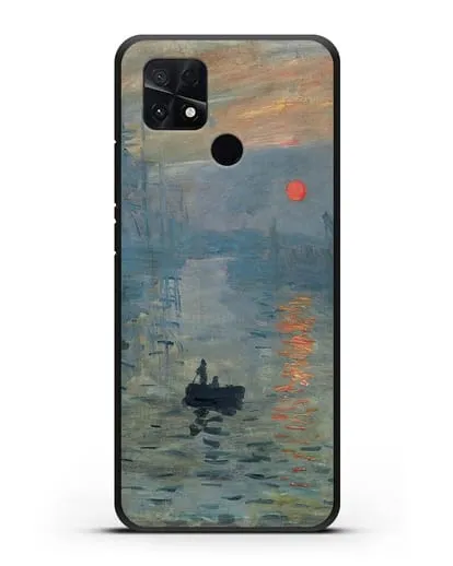 Чехол Впечатление. Восходящее солнце (Моне Клод) силиконовый для Xiaomi Poco C40