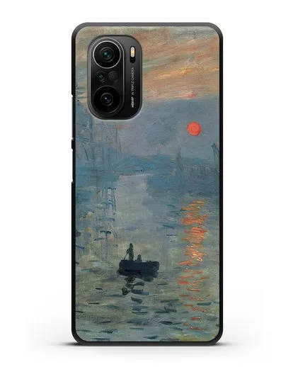 Чехол Впечатление. Восходящее солнце (Моне Клод) силиконовый для Xiaomi Poco F3