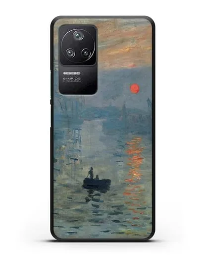 Чехол Впечатление. Восходящее солнце (Моне Клод) силиконовый для Xiaomi Poco F4