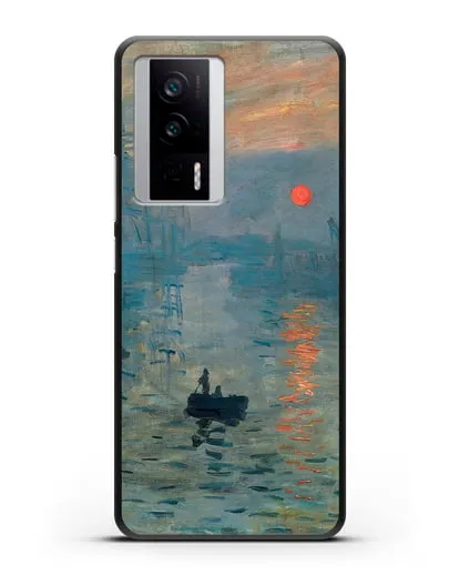 Чехол Впечатление. Восходящее солнце (Моне Клод) силиконовый для Xiaomi Poco F5 Pro