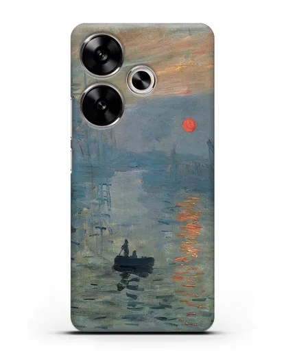 Чехол Впечатление. Восходящее солнце (Моне Клод) силиконовый для Xiaomi Poco F6