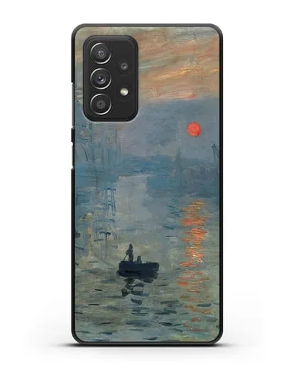 Чехол Впечатление. Восходящее солнце (Моне Клод) силиконовый для Samsung Galaxy A53
