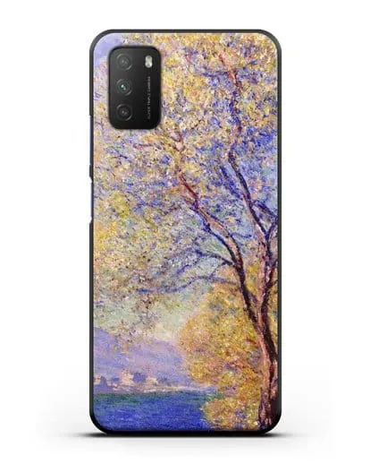 Чехол Антиб. Вид из садов Салис (Моне Клод) силиконовый для Xiaomi Poco M3