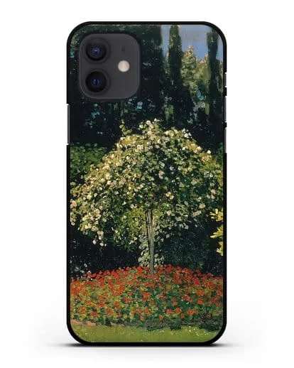 Чехол Дама в саду Сент-Андесс (Моне Клод) силиконовый для iPhone 12